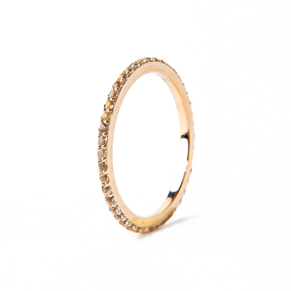 Aurora Stack Ring (Yellow)