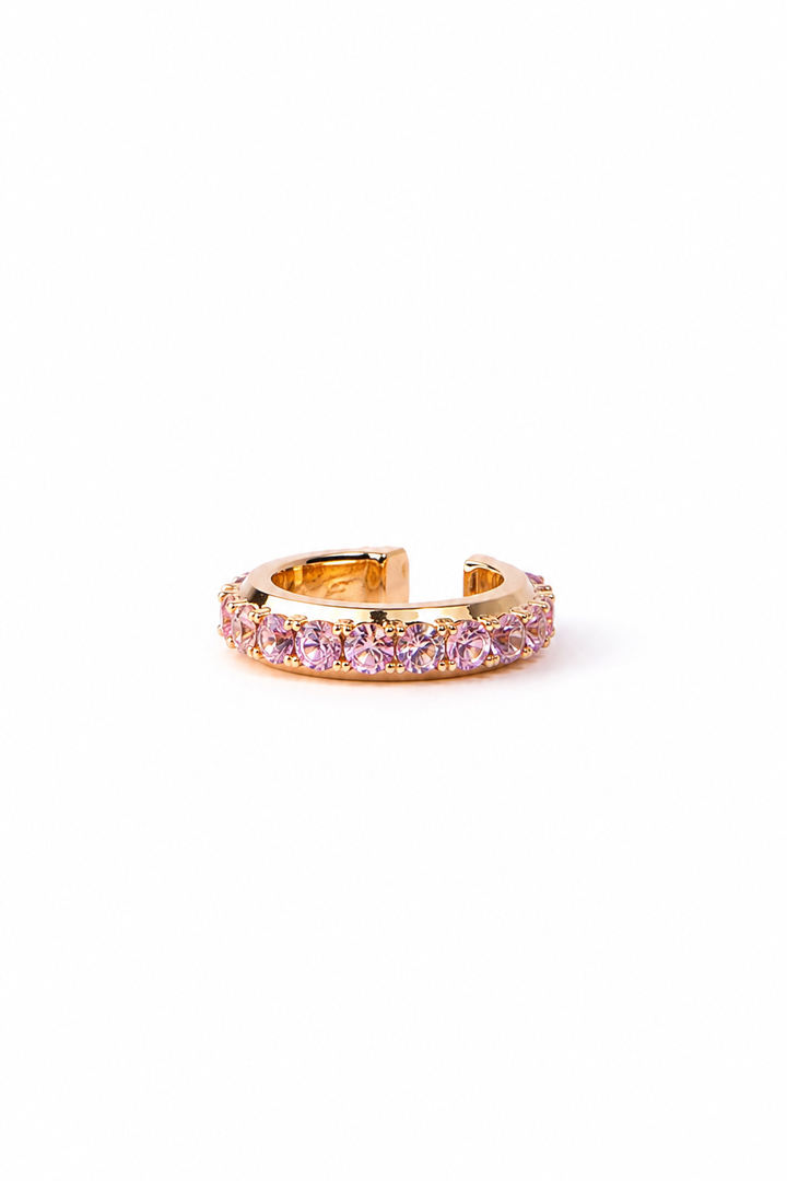 SOLÉNE Ear Cuff (Pink)