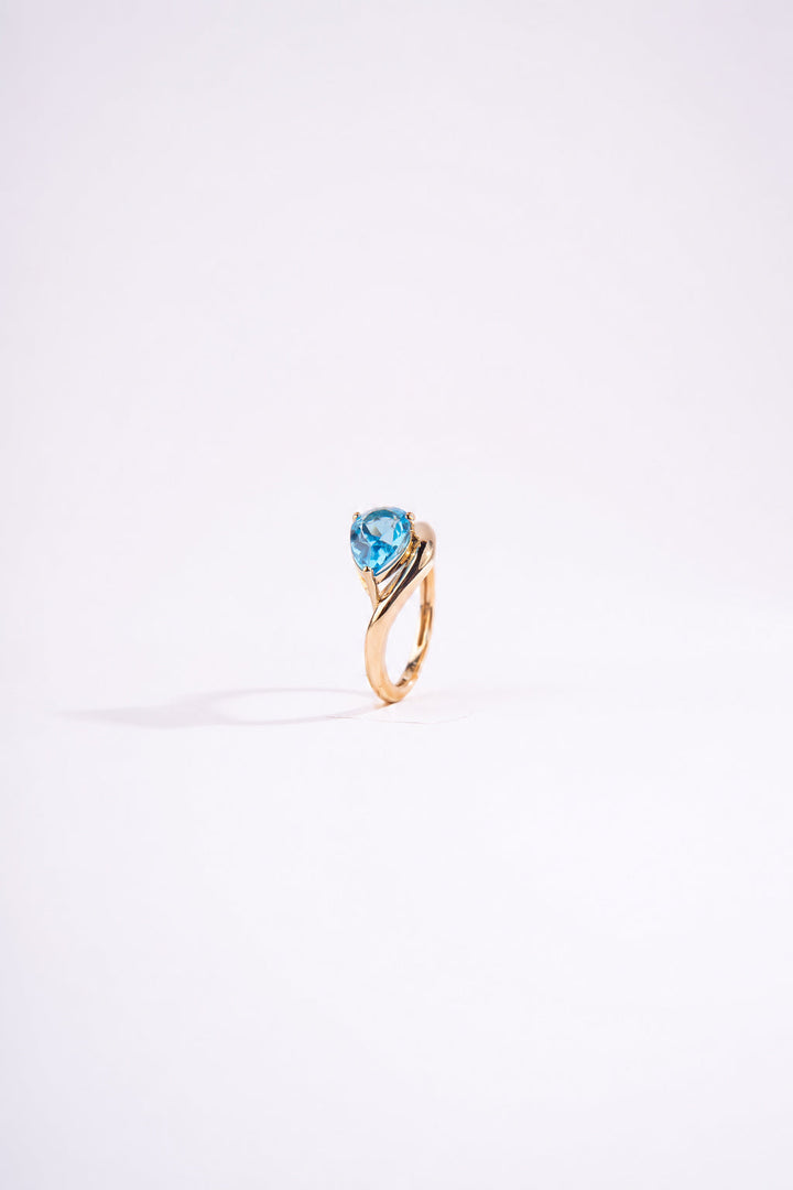 Celeste Pinky Ring (Light Blue)