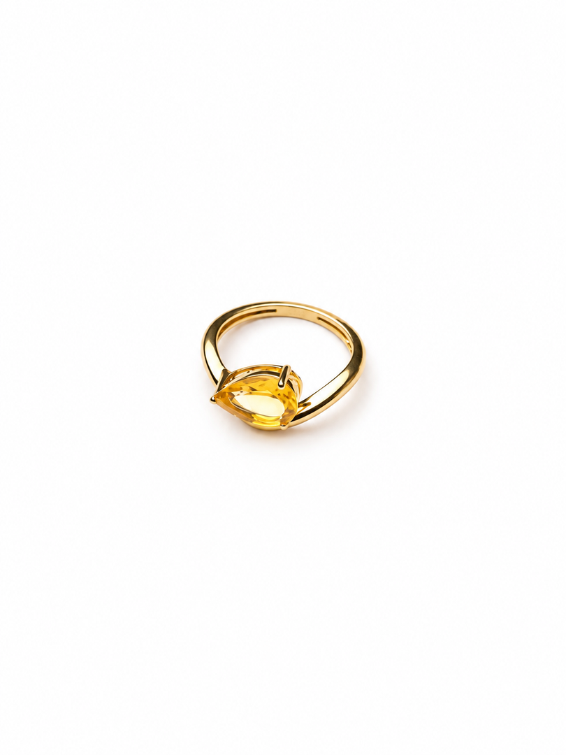 Celeste Pinky Ring (Yellow)